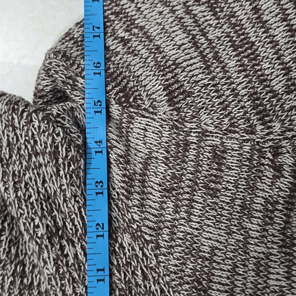Mudd Love Peace Happiness Gray‎ Cowl Neck Short Sleeve Sweater Dress Women Large - Picture 9 of 11